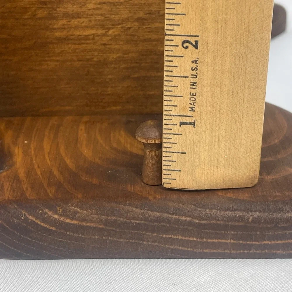 Handmade vintage wooden